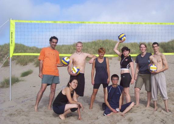 beach Volleyball Ynys-las